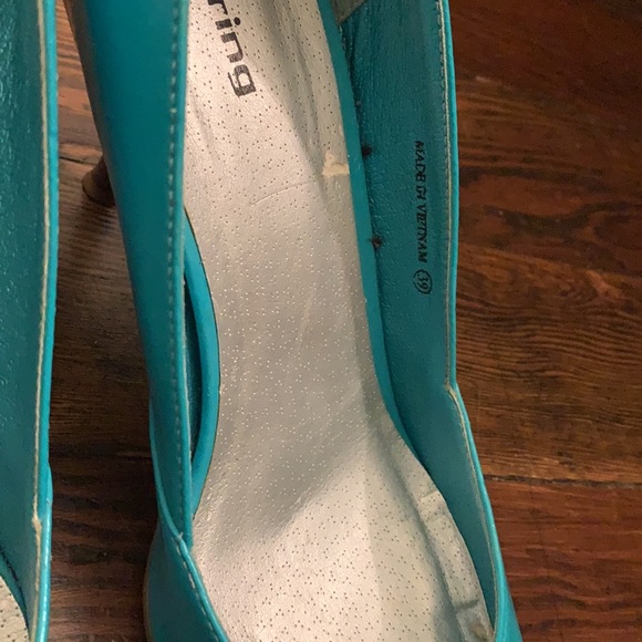 Spring turquoise heels - Picture 8 of 8